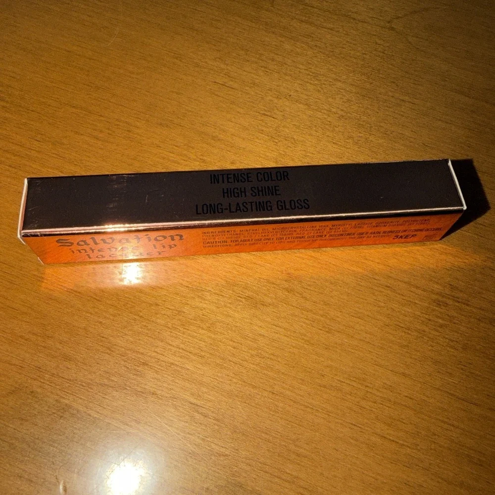 NEW Revolution Salvation Intense‎ Lip Lacquer Gave You All My Love Pink